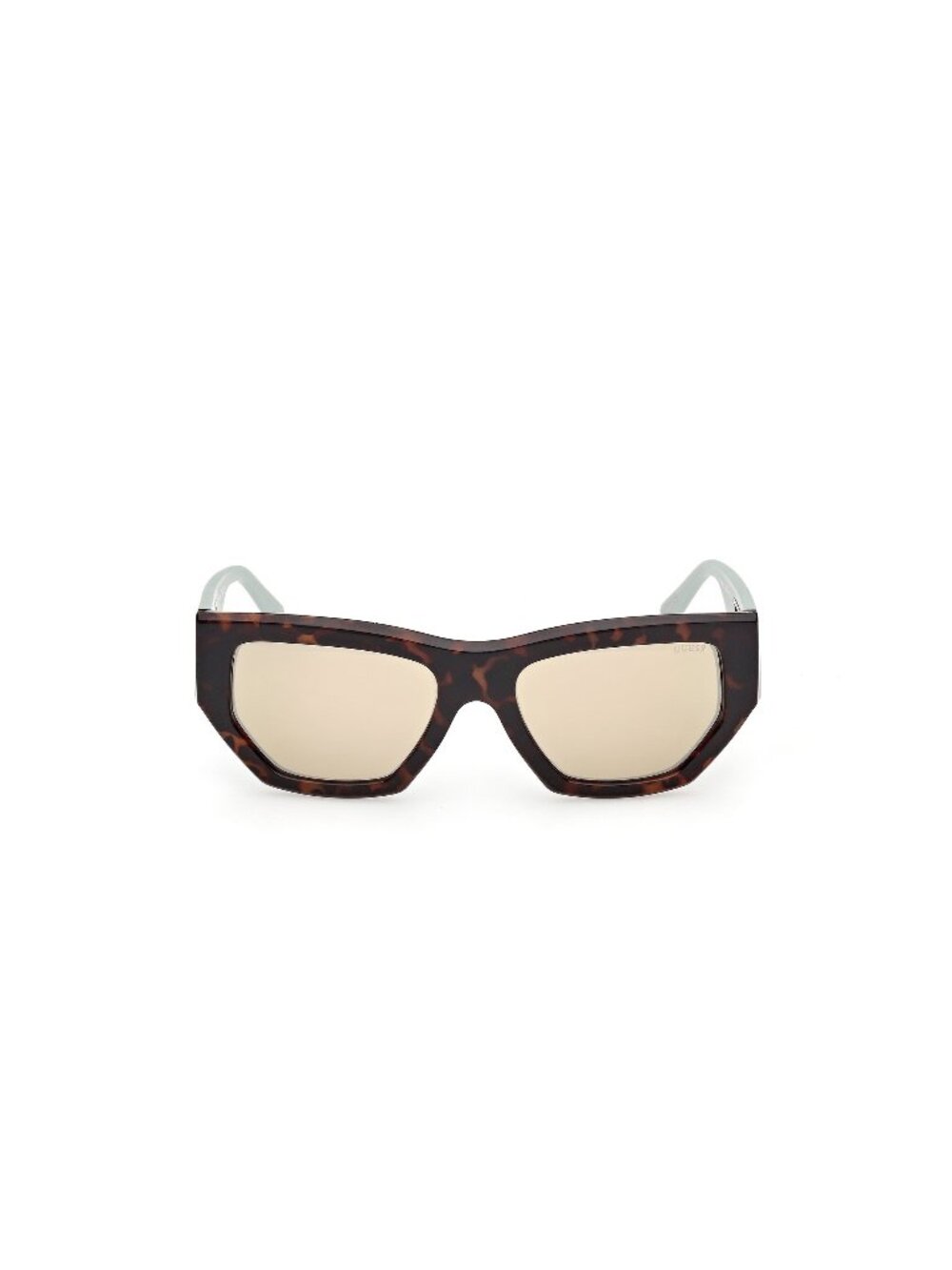 New Guess Women's Sunglasses Havana Green Lens Injected Frame GU00291 56Q 54